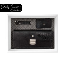 ست چرم سیاه ست چرم مردانه منط