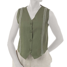 جلیقه رسمی سبز جلیقه رسمی زنانه وینکلر