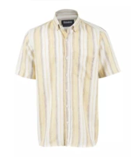 پیراهن آستین کوتاه زرد پیراهن آستین کوتاه مردانه وینترهارت