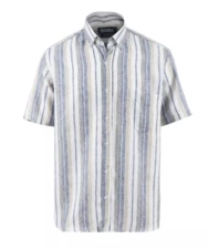 پیراهن آستین کوتاه آبی پیراهن آستین کوتاه مردانه وینترهارت