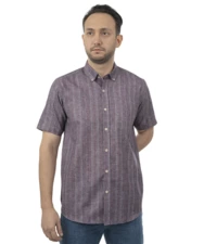 پیراهن آستین کوتاه قرمز پیراهن آستین کوتاه مردانه وینترهارت