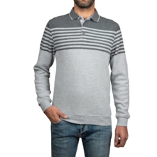 پلیور طوسی پلیور مردانه وینترهارت