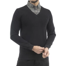 پلیور سیاه پلیور مردانه وینترهارت