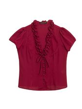 شومیز قرمز شومیز زنانه بُـرنُس