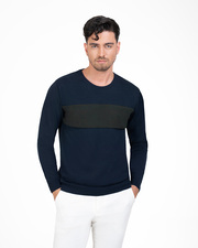 پلیور سرمه ای پلیور مردانه ام کی کالکشن