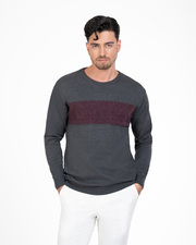 پلیور طوسی پلیور مردانه ام کی کالکشن