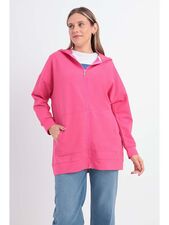 سویشرت و هودی صورتی سویشرت و هودی زنانه ال سی وایکیکی