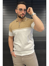 پولو شرت قهوه ای پولو شرت مردانه ال سی وایکیکی