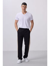 شلوار راحتی سیاه شلوار راحتی مردانه ال سی وایکیکی