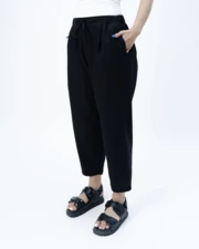 شلوار نخی سیاه شلوار نخی زنانه موهر