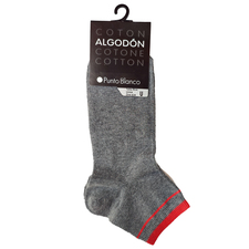 جوراب ساق کوتاه طوسی جوراب ساق کوتاه مردانه پونتو بلانکو