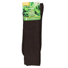 جوراب ساق بلند قهوه ای جوراب ساق بلند مردانه پونتو بلانکو