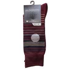 جوراب ساق بلند زرشکی جوراب ساق بلند مردانه پونتو بلانکو