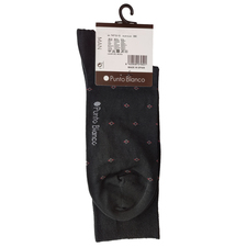 جوراب ساق بلند طوسی جوراب ساق بلند مردانه پونتو بلانکو