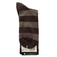 جوراب ساق بلند قهوه ای جوراب ساق بلند مردانه پونتو بلانکو