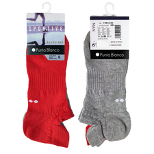 جوراب ساق کوتاه قرمز جوراب ساق کوتاه مردانه پونتو بلانکو