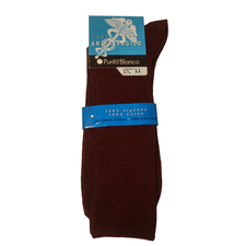 جوراب ساق بلند زرشکی جوراب ساق بلند مردانه پونتو بلانکو