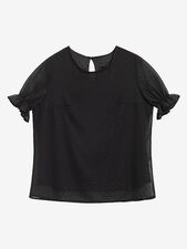 بلوز سیاه بلوز زنانه بُـرنُس