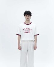 تی شرت آستین کوتاه سفید تی شرت آستین کوتاه مردانه نفیر ور