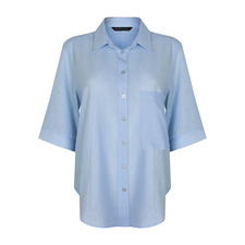 شومیز آبی شومیز زنانه هوگرو