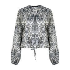 شومیز طوسی شومیز زنانه هوگرو