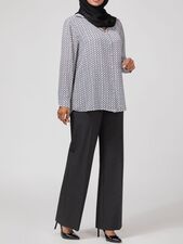 تونیک سفید تونیک زنانه بُـرنُس