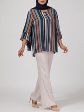 بلوز سرمه ای بلوز زنانه بُـرنُس