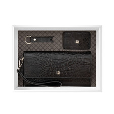 ست چرم سیاه ست چرم مردانه منط